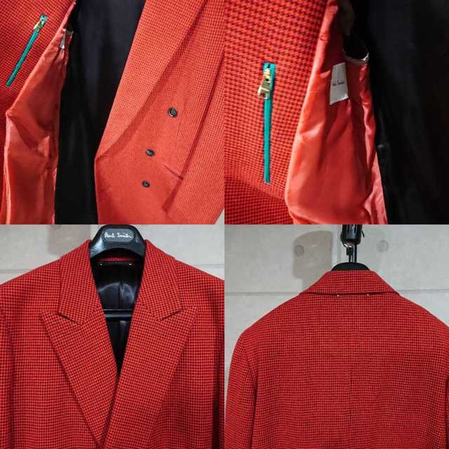 ポールスミス 16aw ハウンドトゥースダブルチェスターコート | ujpn.es