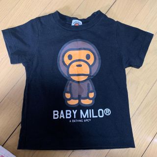 アベイシングエイプ(A BATHING APE)のBABY MILO 半袖Ｔシャツ(Tシャツ/カットソー)