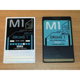 コルグ(KORG)のKORG M1 音源カード：DRUMS 1 (その他)