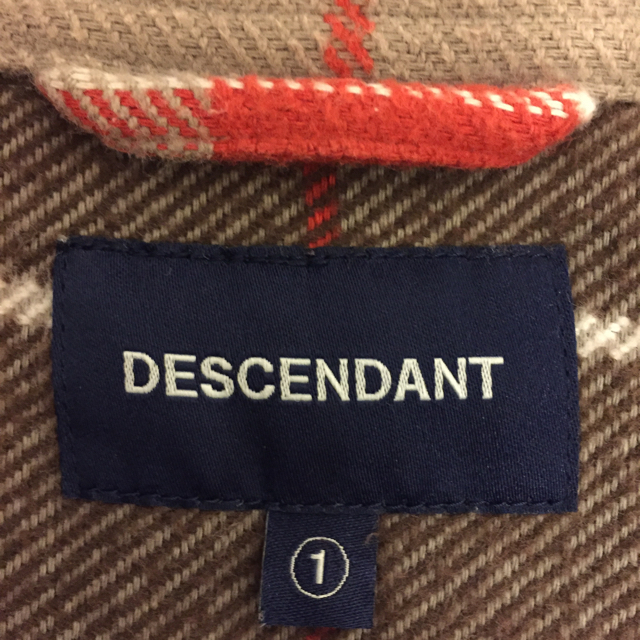 W)taps - DESCENDANT VANNING/CHECK LS SHIRTの通販 by DESCENDANT's shop｜ダブル