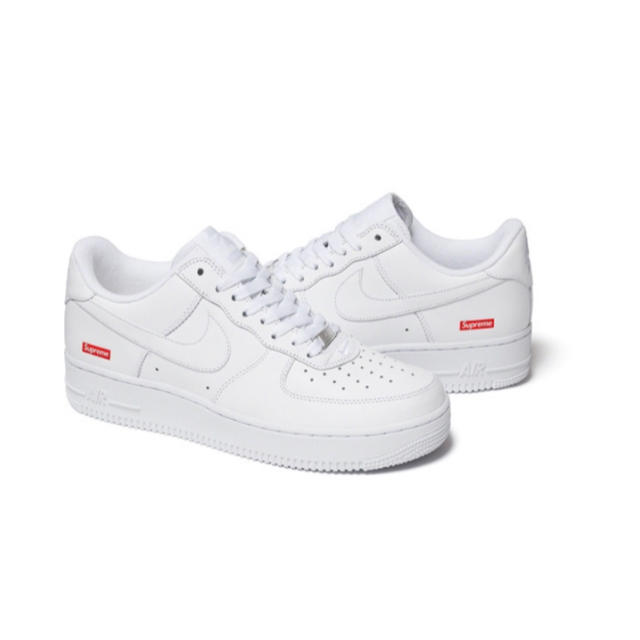 メンズSupreme/NIKE Air Force 1 Low White