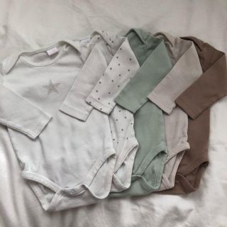 ザラ(ZARA)のZARA キャメル ボディスーツ 5枚セット(肌着/下着)