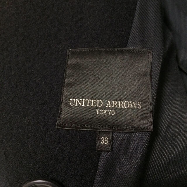 UNITED ARROWS(ユナイテッドアローズ)のピーコート 紺色 ユナイテッドアローズ レディースのジャケット/アウター(ピーコート)の商品写真