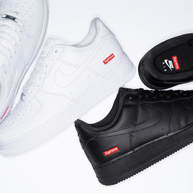 supreme  AF1 黒