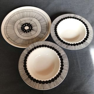 マリメッコ(marimekko)のマリメッコ シイルトラプータルハ プレート3枚セット marimekko(食器)