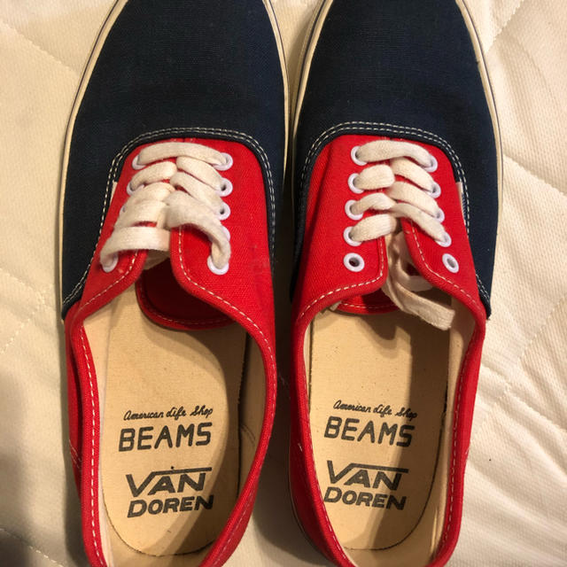 VANS(ヴァンズ)の☆再値下げ☆■バンズのスニーカー ビームスとコラボした限定商品 メンズの靴/シューズ(スニーカー)の商品写真