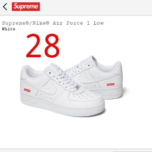 Supreme　Nike　 Air Force 1 Lowスニーカー