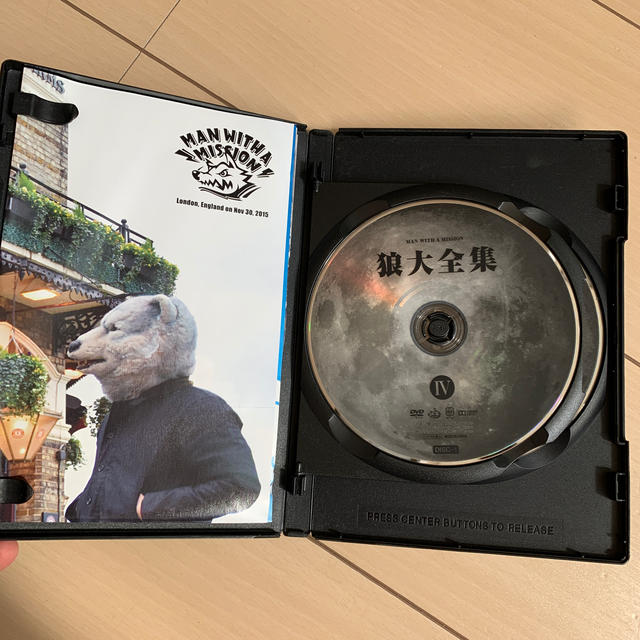 MAN WITH A MISSION(マンウィズアミッション)の狼大全集　IV（初回生産限定盤） DVD エンタメ/ホビーのDVD/ブルーレイ(ミュージック)の商品写真