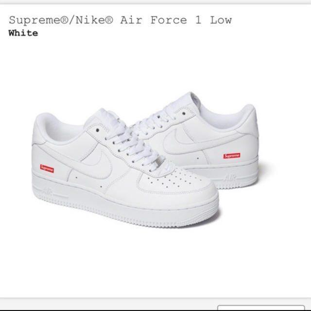 supreme Nike AIR force1 27.5