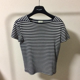 サンローラン ボーダーTシャツ Tシャツ・カットソー(メンズ)の通販 54 