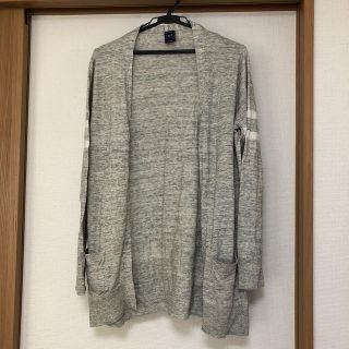 ギャップ(GAP)のGAP ロングカーディガン　グレー　春服(カーディガン)