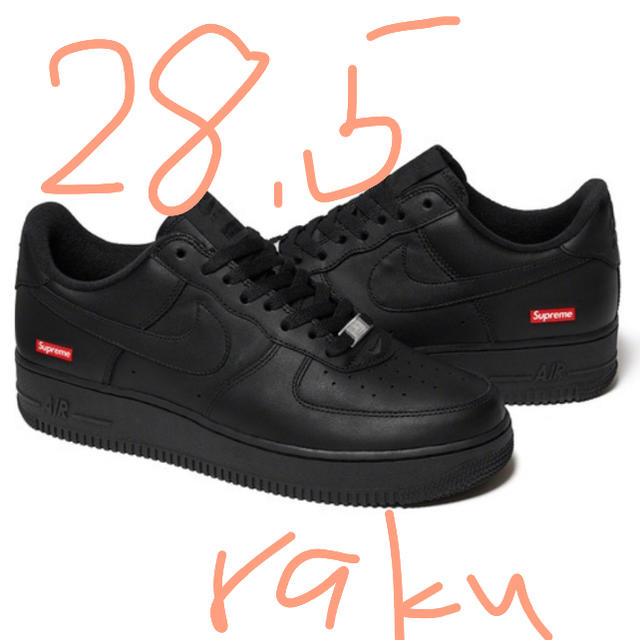 スニーカーsupreme nike air force 1 28.5cm シュプリーム 1