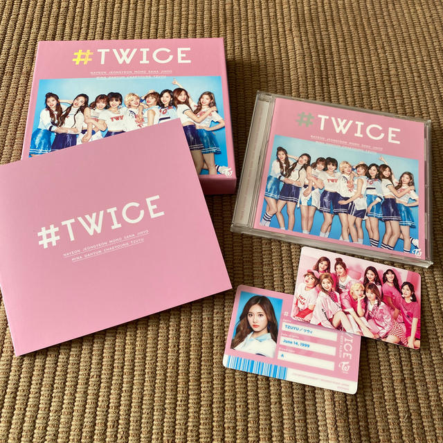 ＃TWICE（初回限定盤A） エンタメ/ホビーのCD(K-POP/アジア)の商品写真