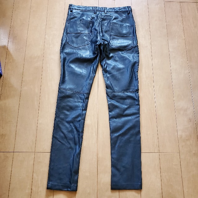 ZARA(ザラ)のZARA MAN フェイク レザー バイカー スキニー パンツ 29 S メンズ メンズのパンツ(その他)の商品写真