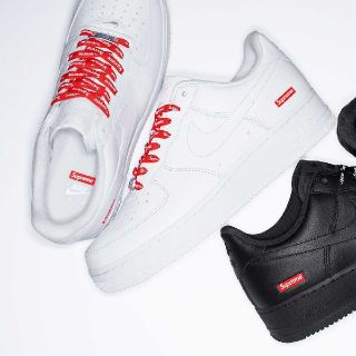 シュプリーム(Supreme)の【 Black 】 Supreme / Nike Air Force 1 Low(スニーカー)