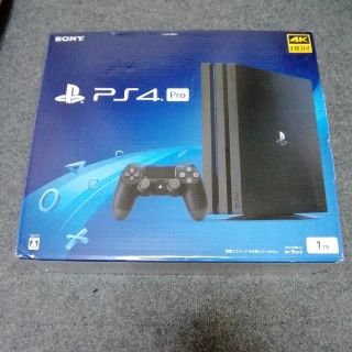 プレイステーション4(PlayStation4)の【中古美品】PS4 Pro 1TB CUH-7200B B01(家庭用ゲーム機本体)