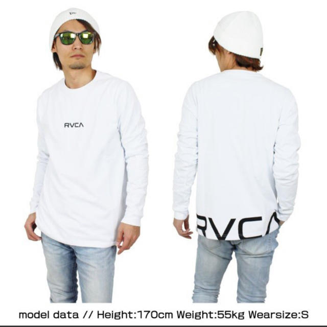 RVCA(ルーカ)のRVCA ルーカ バック ロゴ tシャツ  メンズのトップス(Tシャツ/カットソー(七分/長袖))の商品写真