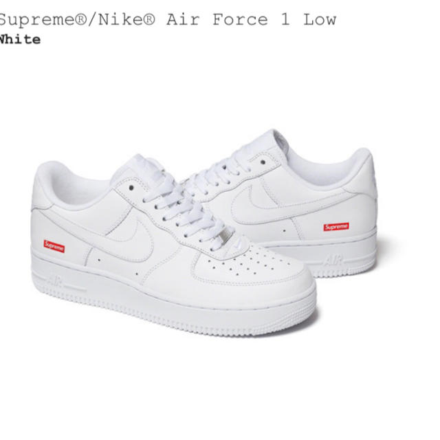 supreme シュプリーム nike ナイキ スニーカー AF1 27.5