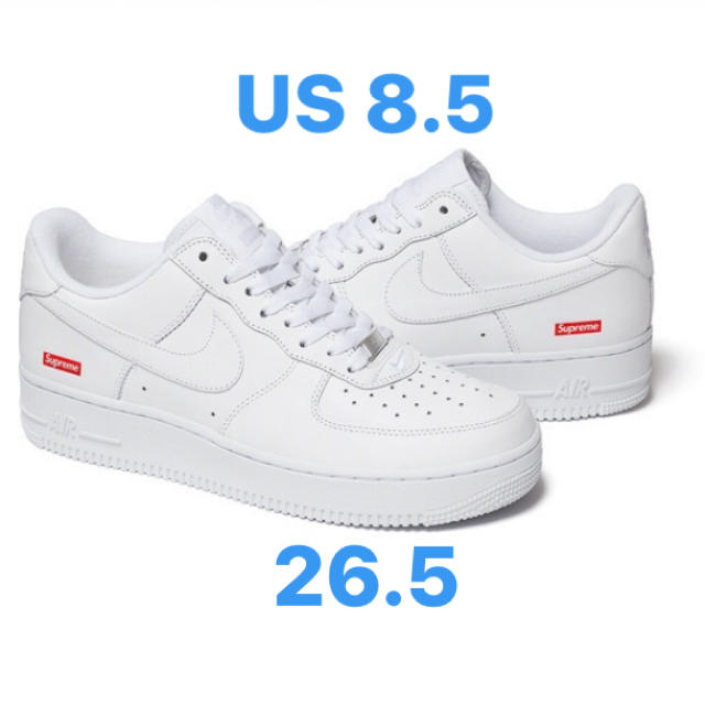 Supreme Nike Air Force 1 Low White