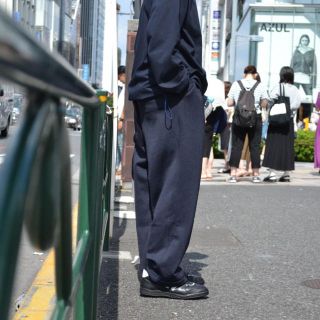 コモリ(COMOLI)の COMOLI NYLON COTTON WIDE TRACK PANTS(スラックス)