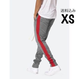 フィアオブゴッド(FEAR OF GOD)のMnml Track Pants - Grey/Red XSサイズ(その他)