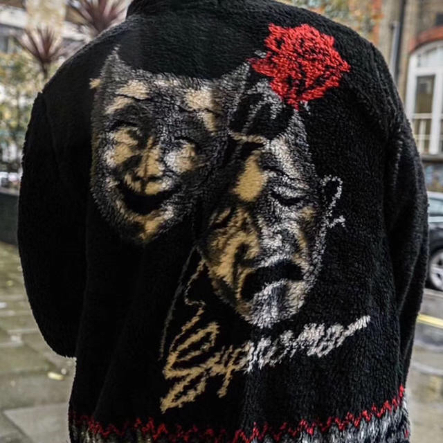 supreme Drama Mask Fleece Jacket Lシュプリーム - electrabd.com