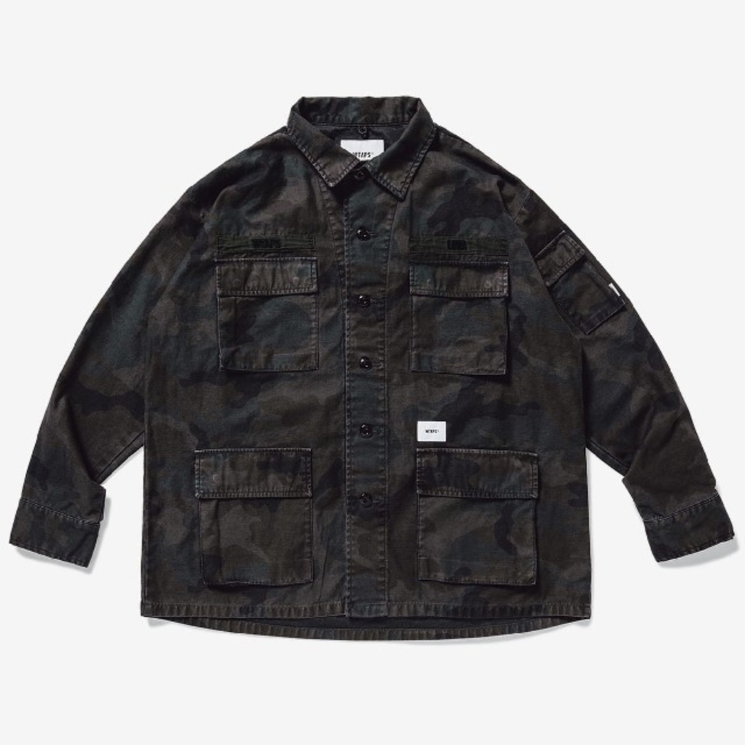 W)taps - wtaps JUNGLE LS 02 / SHIRTMの通販 by はるこ's shop W)taps - wtaps JUNGLE LS 02 / SHIRTMの通販 by はるこ's shop