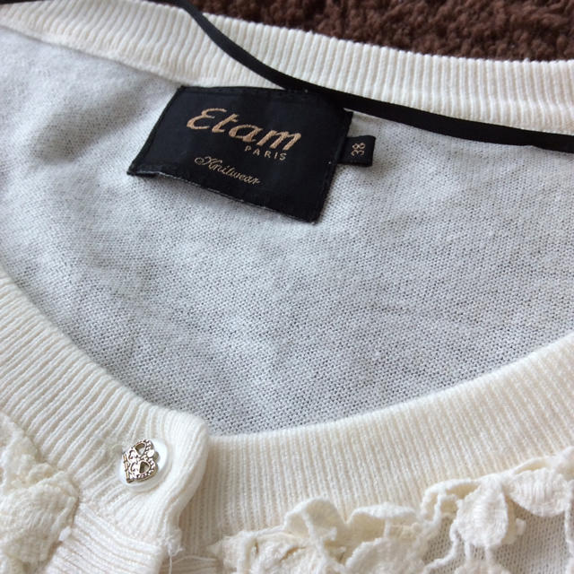 M-premier(エムプルミエ)のエダム&刺繍レースニット レディースのトップス(ニット/セーター)の商品写真