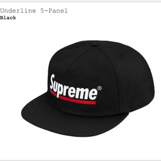 シュプリーム(Supreme)のSupreme Underline 5-Panel(キャップ)