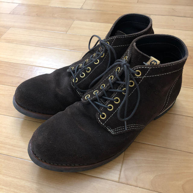 visvim スウェードハーフブーツ 28cm US10 ブラウン