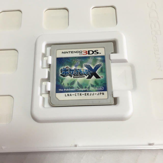 ポケットモンスター X 3DS エンタメ/ホビーのゲームソフト/ゲーム機本体(携帯用ゲームソフト)の商品写真