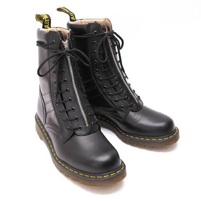 Yohji yamamoto x Dr，martens 10ホールブーツ-