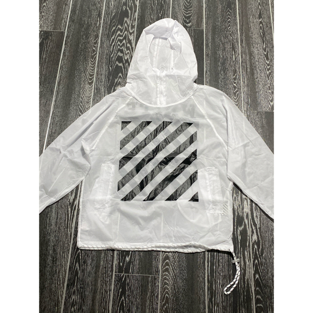 OFF-WHITE(オフホワイト)のOFF-WHITE オフホワイトナイロンジャケット メンズのジャケット/アウター(ナイロンジャケット)の商品写真