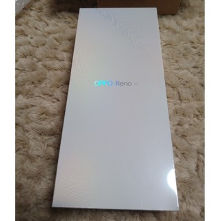 再出品【新品未開封】OPPO Reno A 6G 64GB ブルー　SIMフリー(スマートフォン本体)