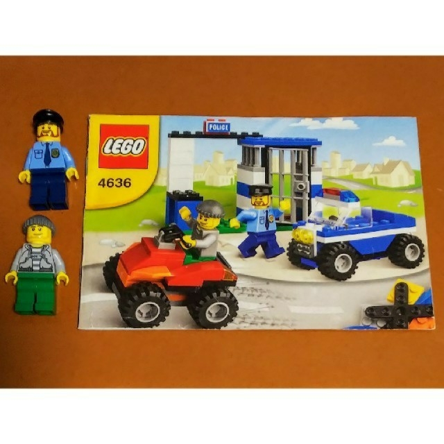 Lego(レゴ)の期間限定オフ！レゴ★基本セット ポリスカーとろうや4636 美品 激レア キッズ/ベビー/マタニティのおもちゃ(知育玩具)の商品写真