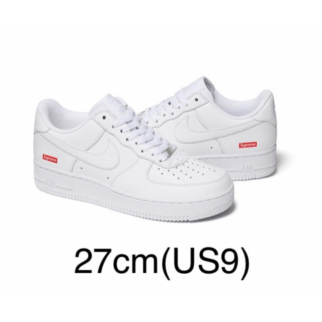 【Supreme】Nike Air Force 1 Low White 27cm