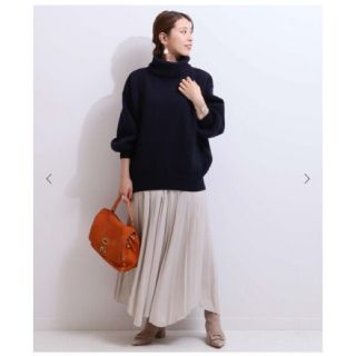 ノーブル(Noble)の■NOBLE■新品■アシンメトリープリーツスカート■ノーブル(ロングスカート)