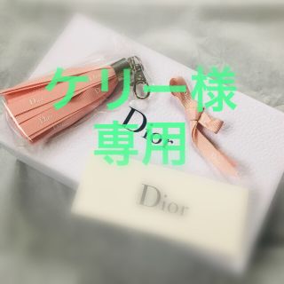 クリスチャンディオール(Christian Dior)の《Christian Dior》ノベルティーチャーム ギフトボックス セット(キーホルダー)