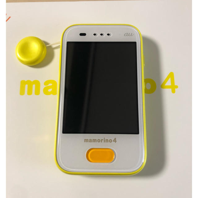 au(エーユー)のmamorino4 スマホ/家電/カメラのスマートフォン/携帯電話(携帯電話本体)の商品写真