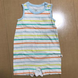 ベビーギャップ(babyGAP)のbabyGap  ノースリーブカバーオール  ８０(カバーオール)