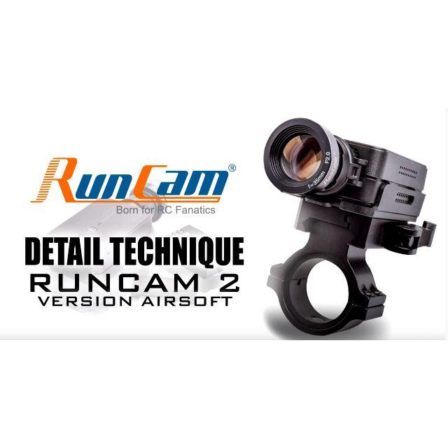 ◆新品◆ Runcam2 Aifsoft 専門ガンカメラ サバゲー用録画カメラ