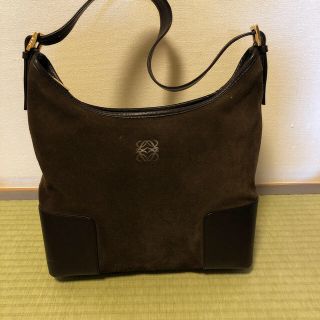 ロエベ(LOEWE)のsasaki725さん専用　LOEWE スウェード　ショルダーバッグ(ショルダーバッグ)