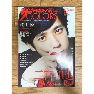 【お値下げ中】ザテレビジョンCOLORS vol.33 二宮和也 永野芽郁 嵐(音楽/芸能)