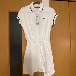 ラコステ(LACOSTE)の【新品】LACOSTE ラコステ ポロシャツワンピース Ｓ(ウエア)