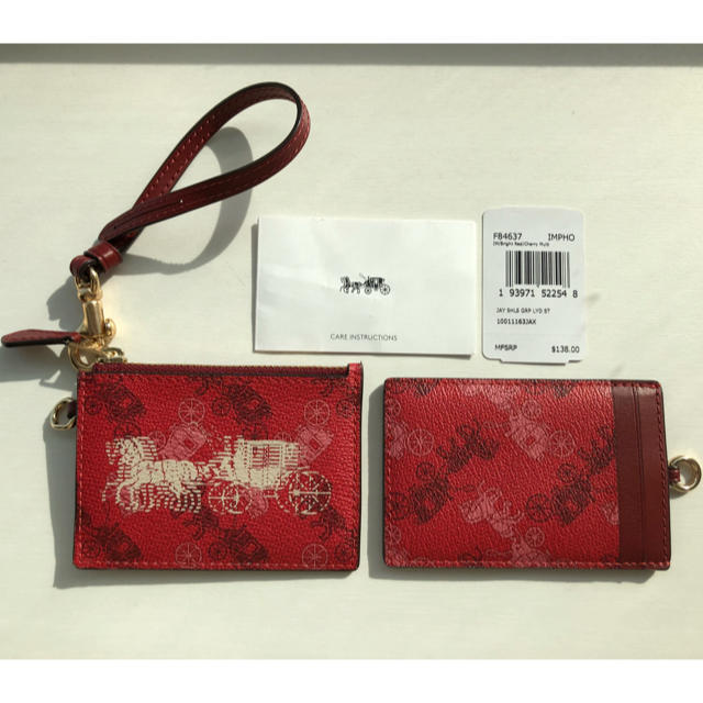 ♢新品♢COACH 限定 パスケース コインケース