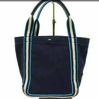 アニヤハインドマーチ(ANYA HINDMARCH)の【人気シリーズ】アニヤ・ハインドマーチ PontTote/Navy/S(トートバッグ)