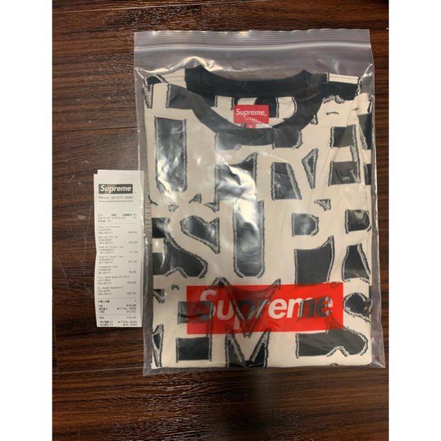 Supreme w2 Spellout  s/s top