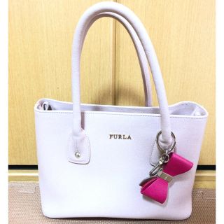 フルラ(Furla)のありぽ様専用　美品　FURLA ハンドバッグ　ピンク(ハンドバッグ)