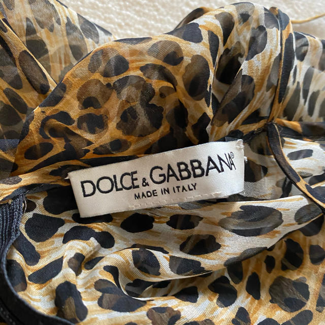 DOLCE&GABBANA(ドルチェアンドガッバーナ)の【DOLCE & GABBANA】レオパードドレス　Sサイズ レディースのワンピース(ロングワンピース/マキシワンピース)の商品写真