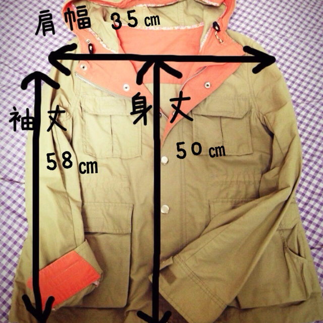 CHILD WOMAN(チャイルドウーマン)の送料込み♡フード付ブルゾン レディースのジャケット/アウター(ブルゾン)の商品写真